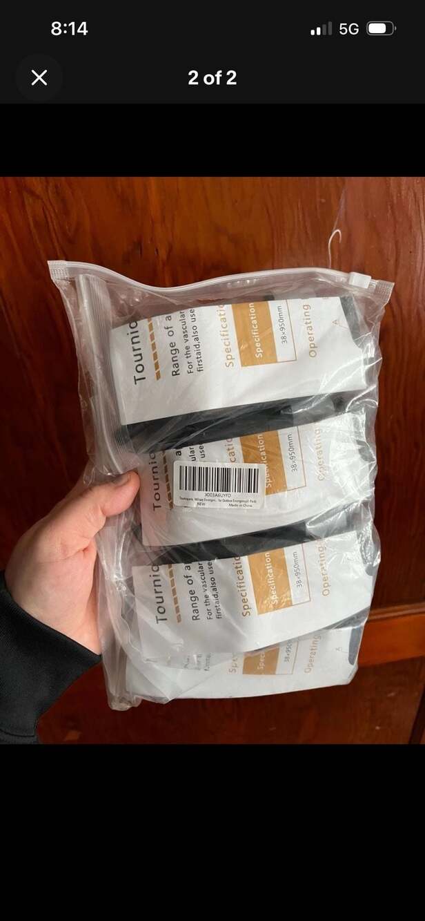 Military Emergency Tourniquet 4-Pack